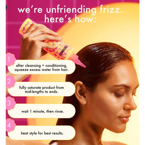 Amika Smooth Over Frizz-Fighting Treatment - 6.7 fl oz / 200 ml - NWT - Picture 5 of 6